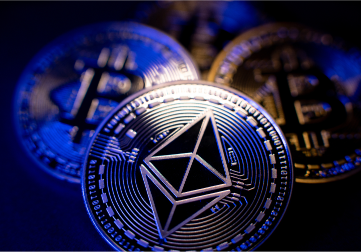 A computer chip on a motherboard, with a lock on it