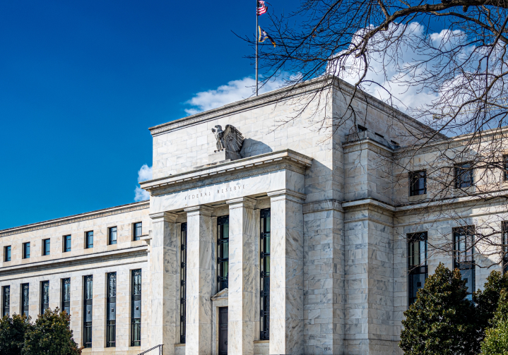 Woman looking at laptop